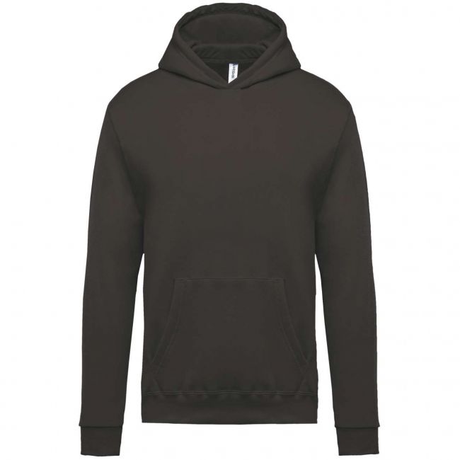Kids’ hooded sweatshirt culoare dark grey marimea 10/12