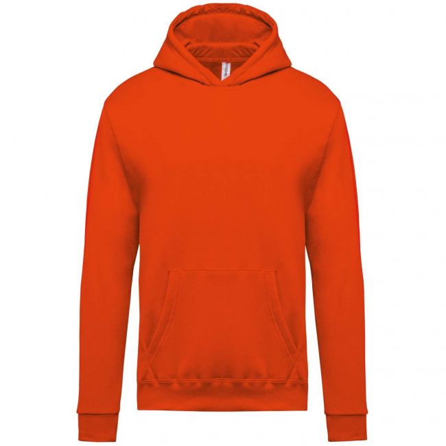 Kids’ hooded sweatshirt culoare orange marimea 12/14