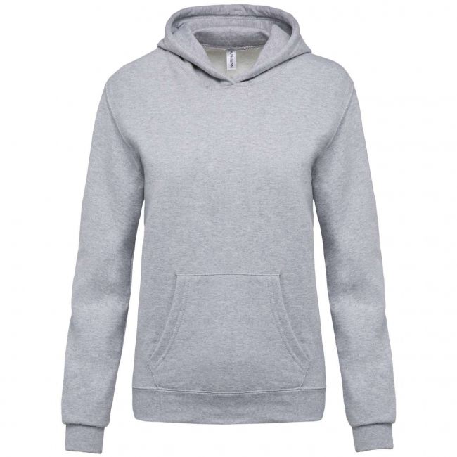Kids’ hooded sweatshirt culoare oxford grey marimea 12/14