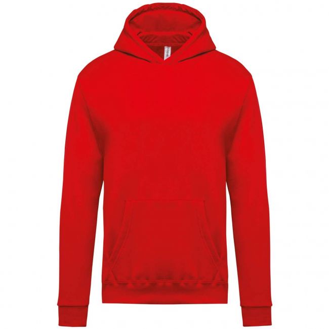 Kids’ hooded sweatshirt culoare red marimea 4/6