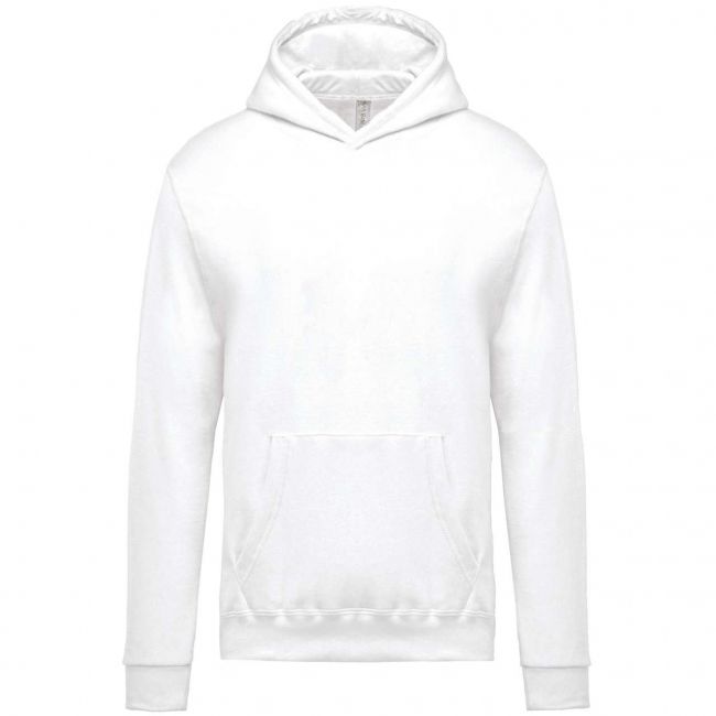 Kids’ hooded sweatshirt culoare white marimea 10/12