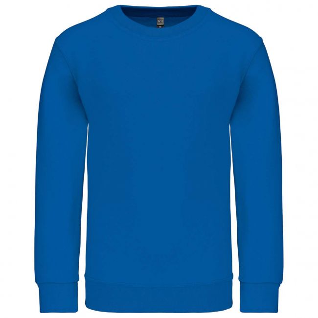 Kids' crew neck sweatshirt culoare light royal blue marimea 10/12