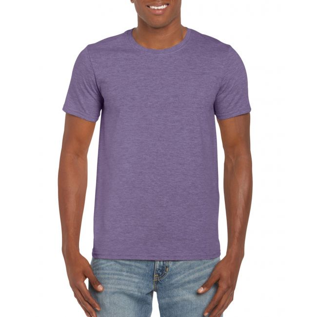 Softstyle<sup>®</sup> adult t-shirt culoare heather purple marimea xl