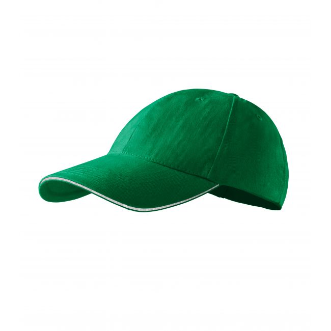 Sandwich 6P şapcă unisex verde mediu