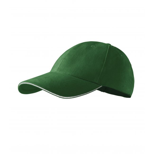 Sandwich 6P şapcă unisex verde sticlă