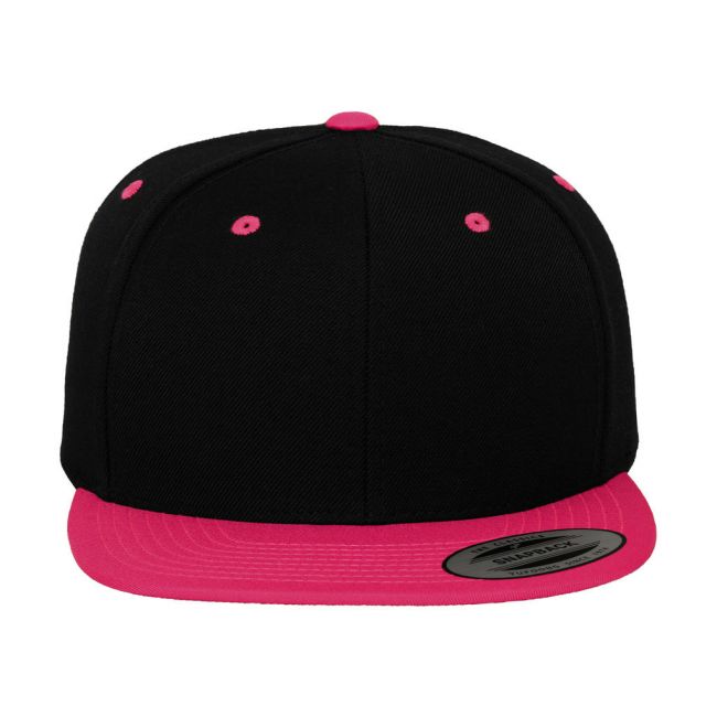 Classic snapback 2-tone cap charcoal/black  marimea one size