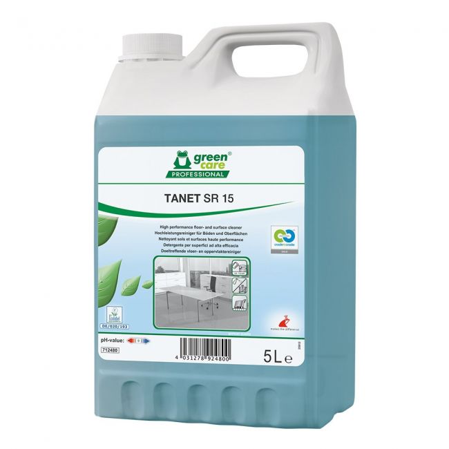 Detergent ecologic universal, pentru suprafete tanet sr 15,  5 l