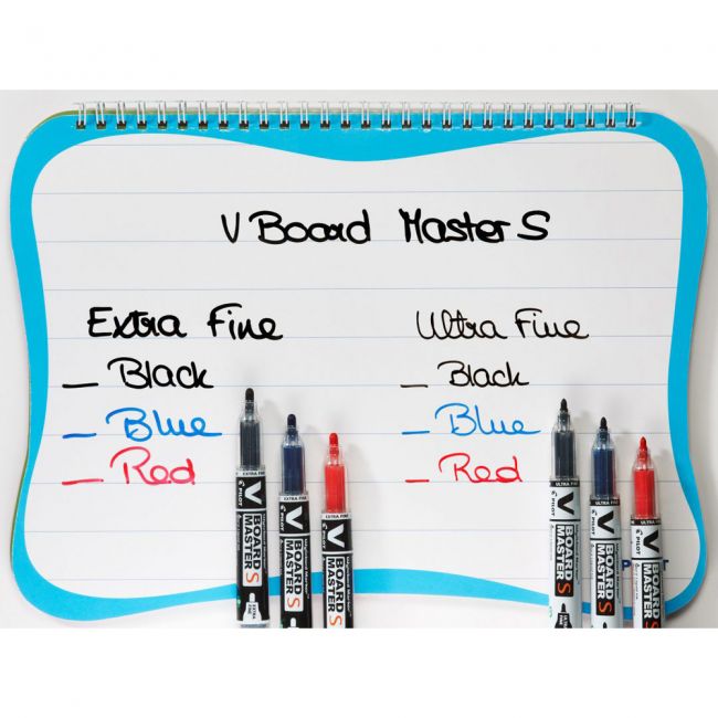 Marker pentru tabla pilot v-board, varf rotund, 1.3-3 mm, negru