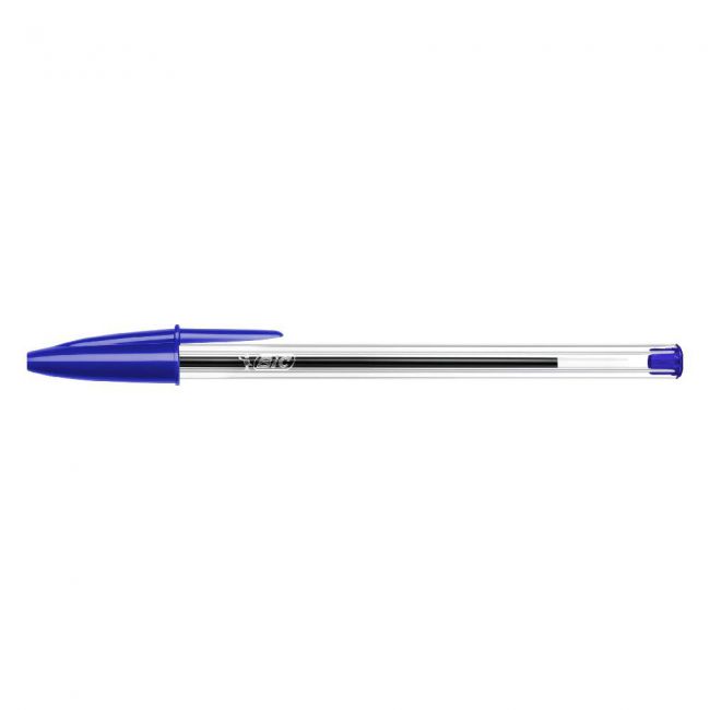 Pix fara mecanism bic, cristal medium, 1.0 mm, scriere albastra