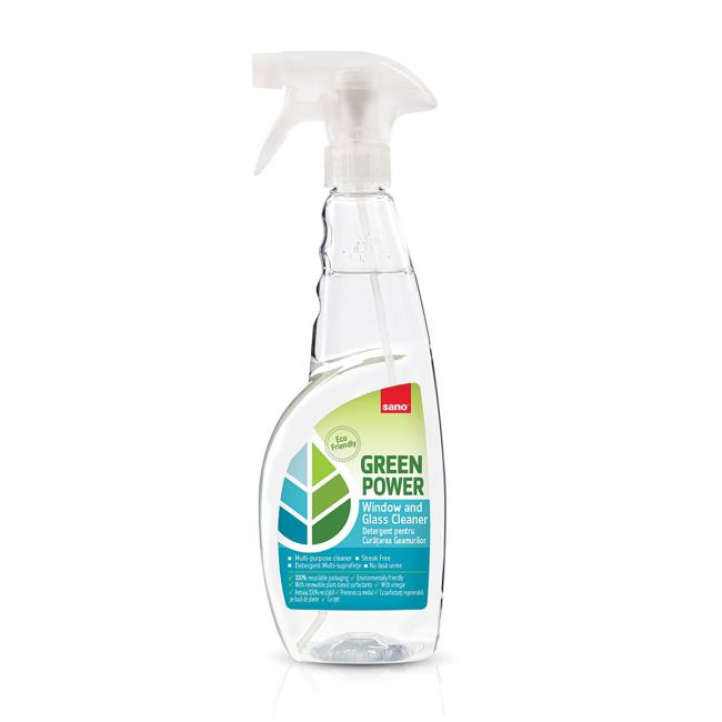 Detergent geamuri sano green power, 0.75 l