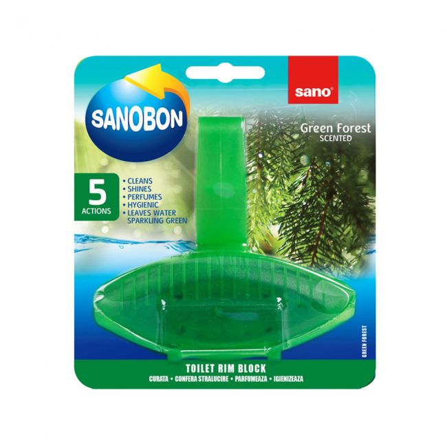 Odorizant toaleta sano bon green, 55 g