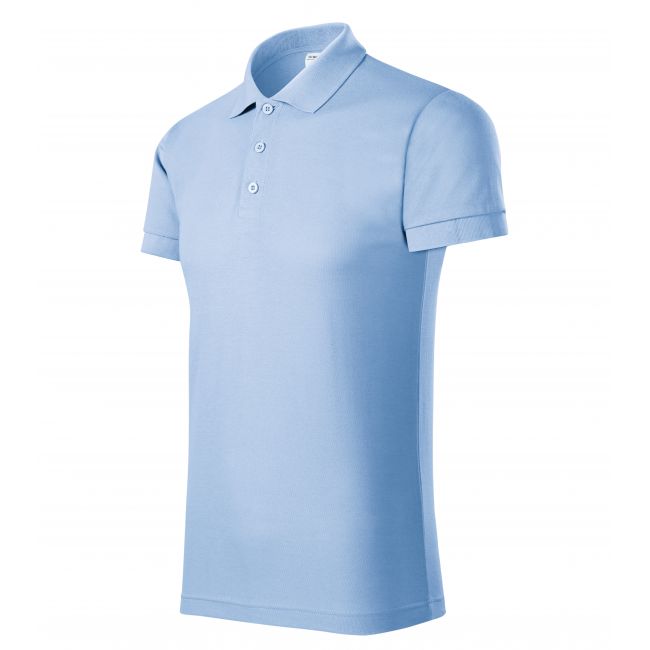 Joy tricou polo pentru bărbaţi albastru deschis
