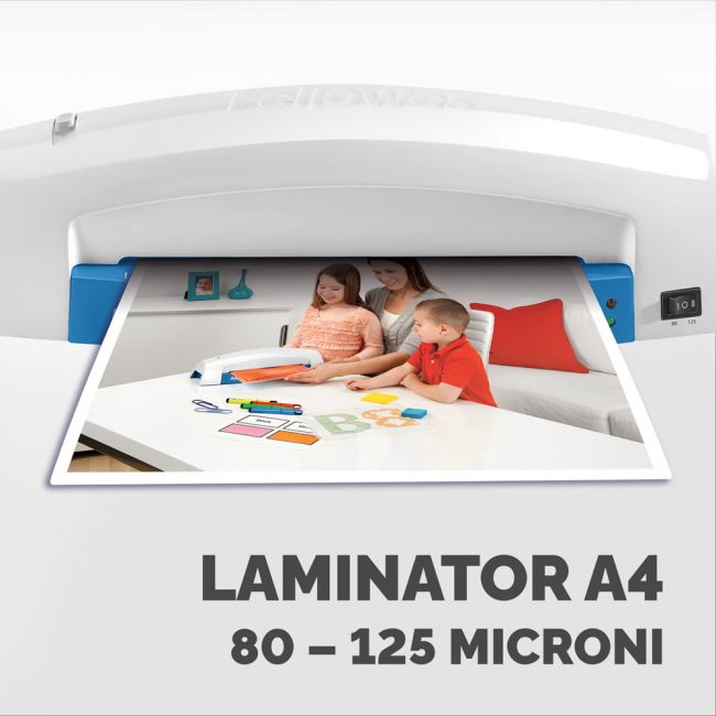 Laminator fellowes lunar plus a4, albastru