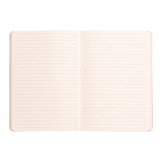 Notebook a5 rhodiarama, 80 file, ivory, dictando, mov