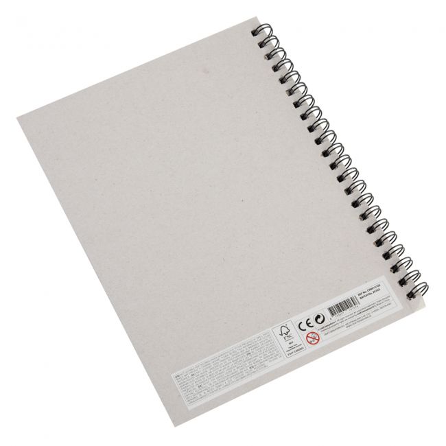 Caiet de desen cu spira creative craft, a4 basic craft sketchbook 135g