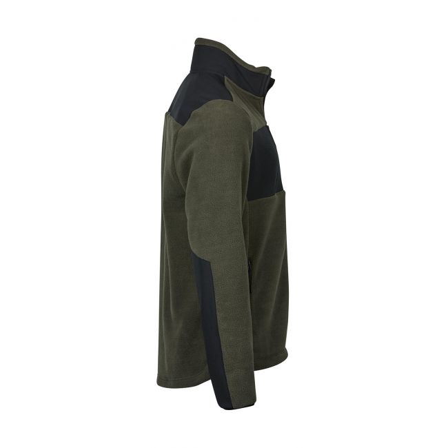 Mountain fleece  deep green/black marimea 3xl