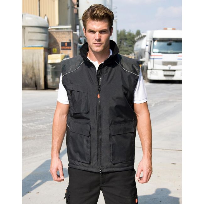 Work-guard vostex bodywarmer black marimea 4xl