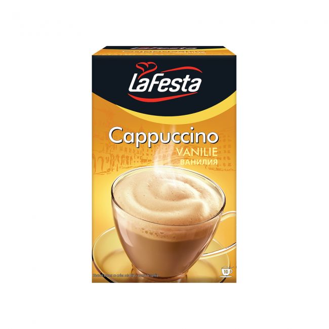 Cappucino la festa vanilie, plicuri 10x12g