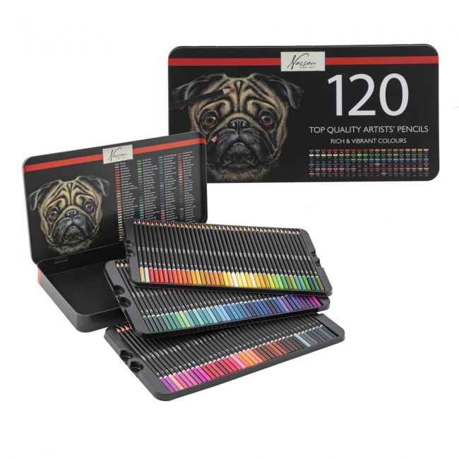 Set 120 creioane colorate creative craft art sensation