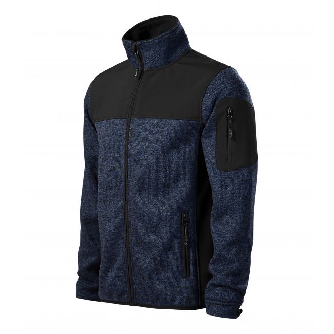 Casual jachetă softshell pentru bărbaţi knit blue