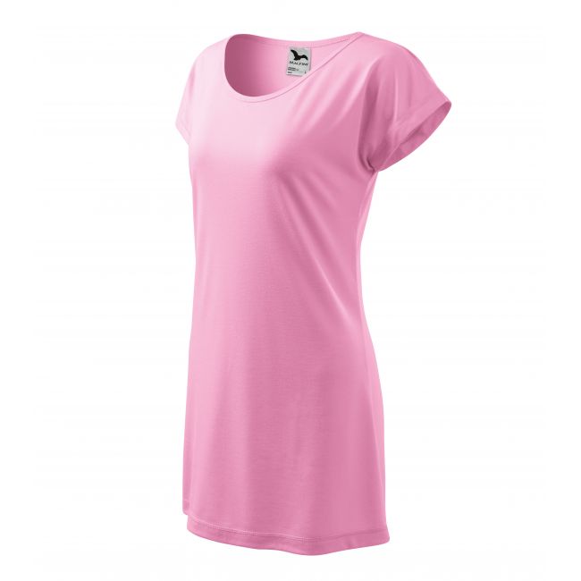 Love tricou/rochie pentru damă roz