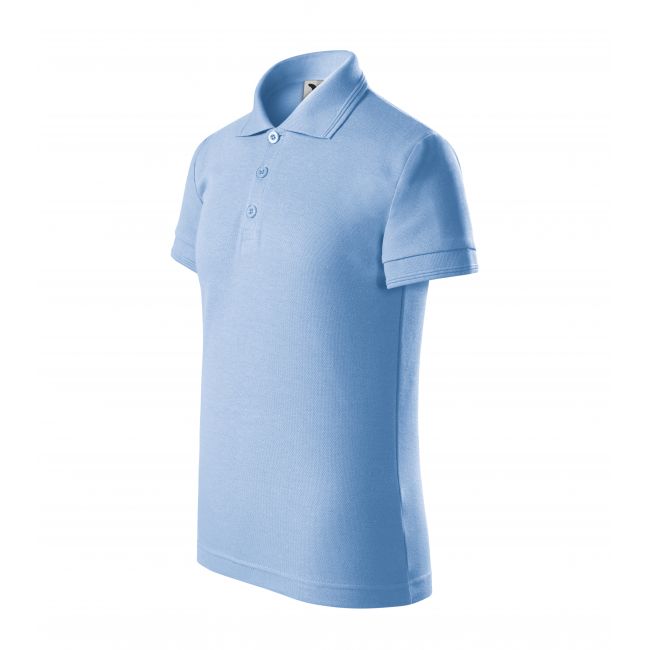 Pique Polo tricou polo pentru copii albastru deschis 158 cm/12