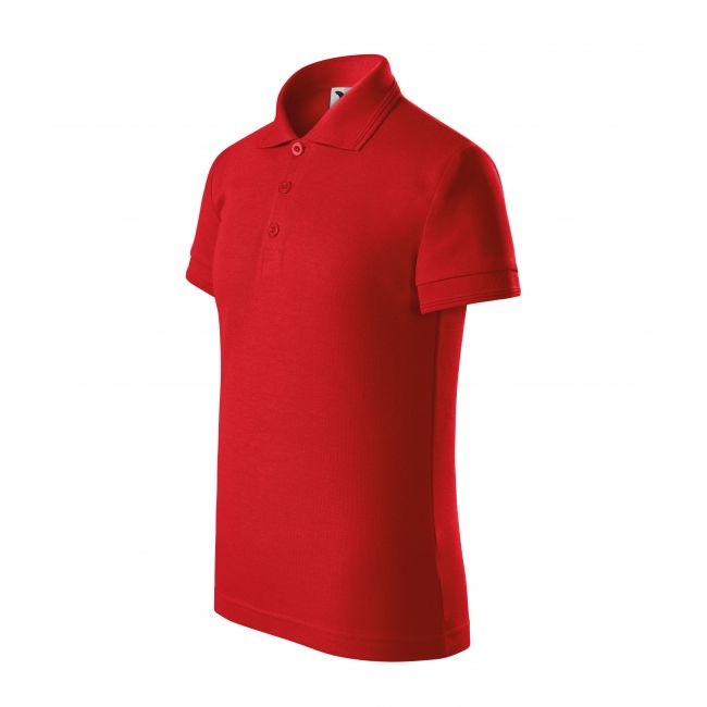 Pique Polo tricou polo pentru copii roşu 158 cm/12