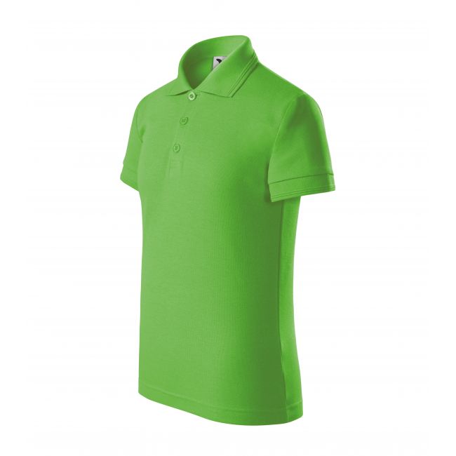 Pique Polo tricou polo pentru copii verde măr 158 cm/12
