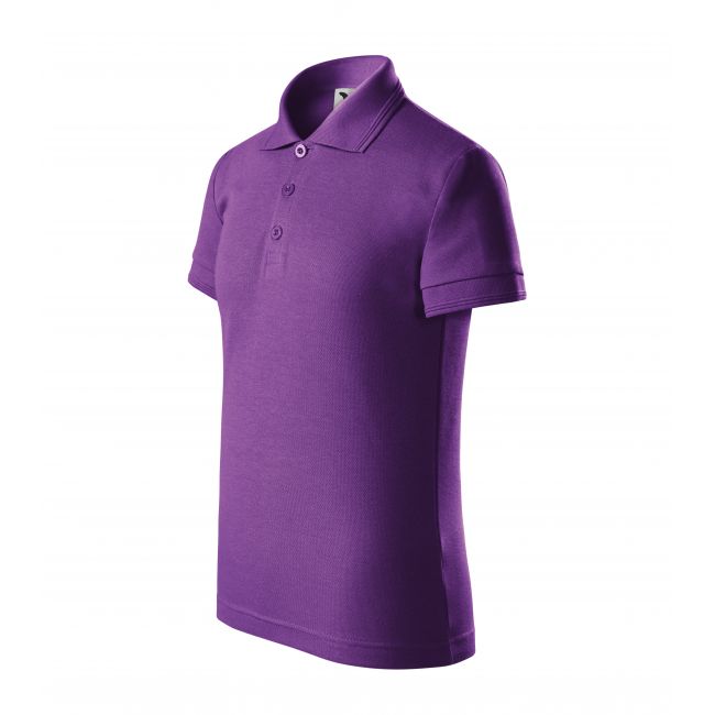 Pique Polo tricou polo pentru copii violet 158 cm/12