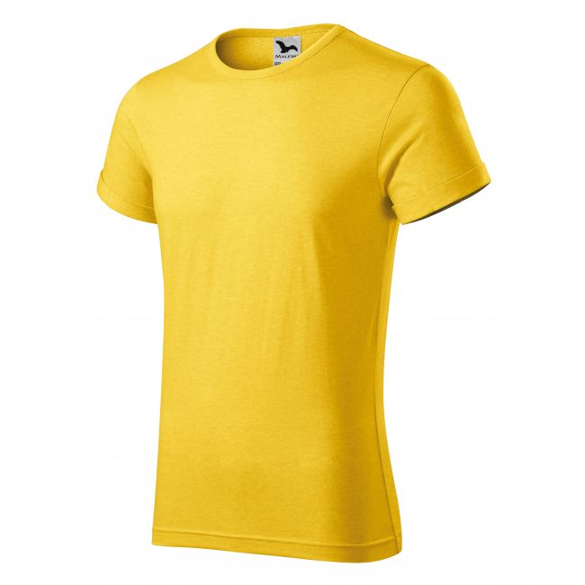 Fusion tricou pentru bărbaţi galben melanj