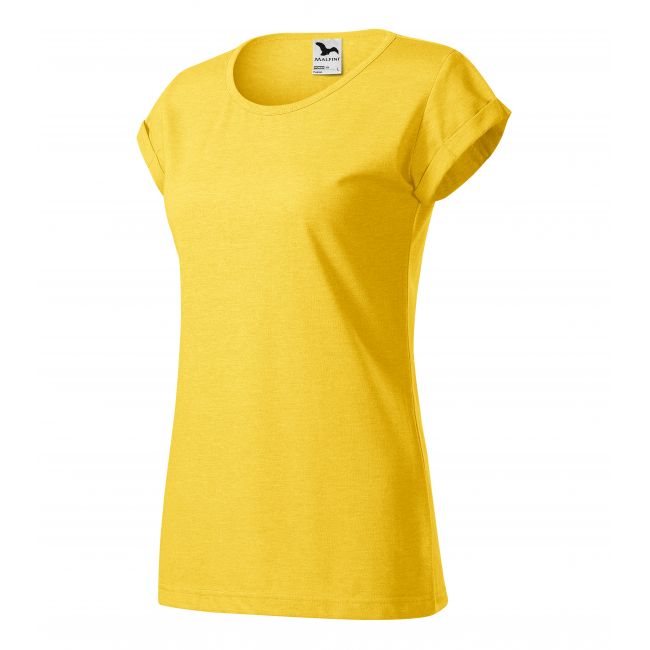 Fusion tricou pentru damă galben melanj