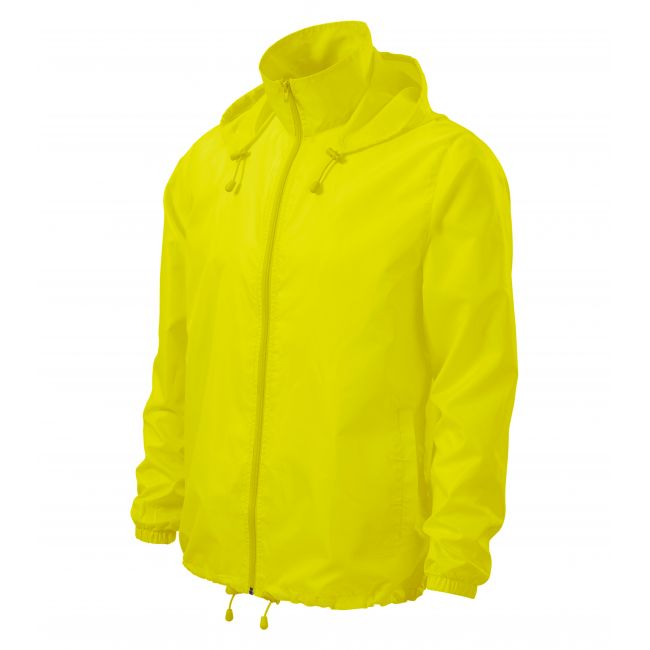 Windy jachetă de protecţie împotriva vântului unisex galben neon