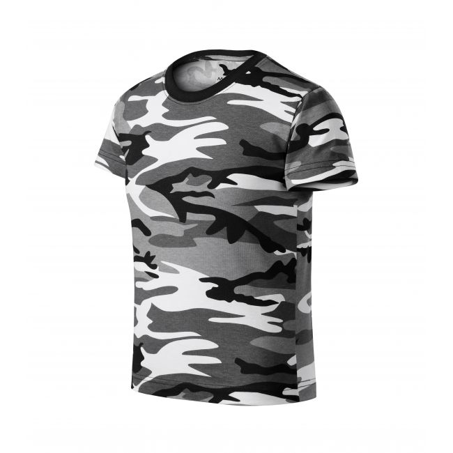 Camouflage tricou pentru copii camuflaj gri 158 cm/12