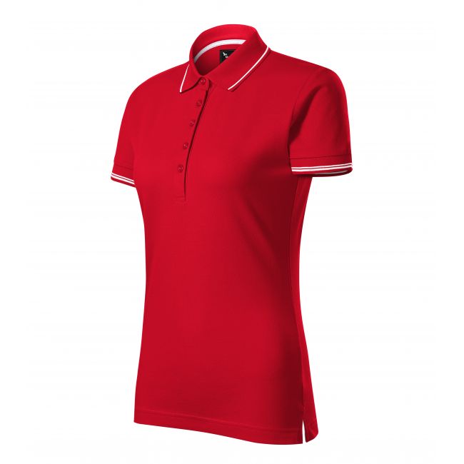 Perfection plain tricou polo pentru damă formula red