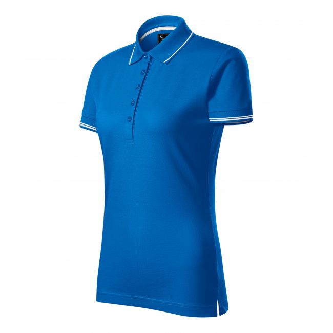 Perfection plain tricou polo pentru damă snorkel blue