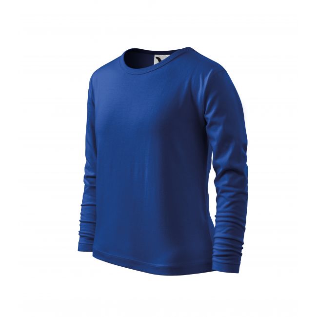 Fit-T LS tricou pentru copii albastru regal 158 cm/12