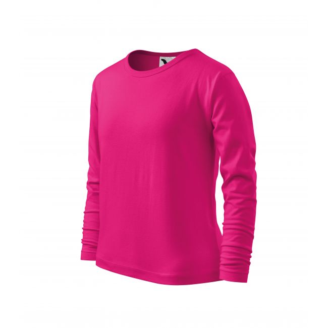 Fit-T LS tricou pentru copii roz zmeura 158 cm/12