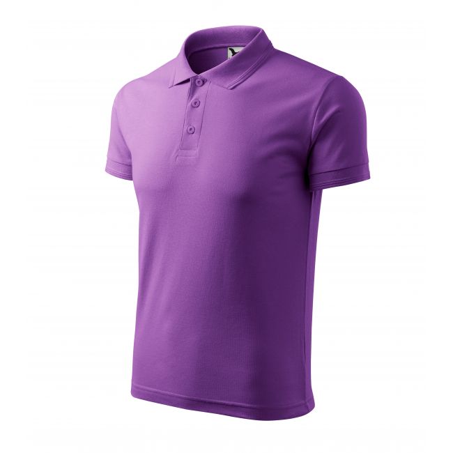 Pique Polo tricou polo pentru bărbaţi violet