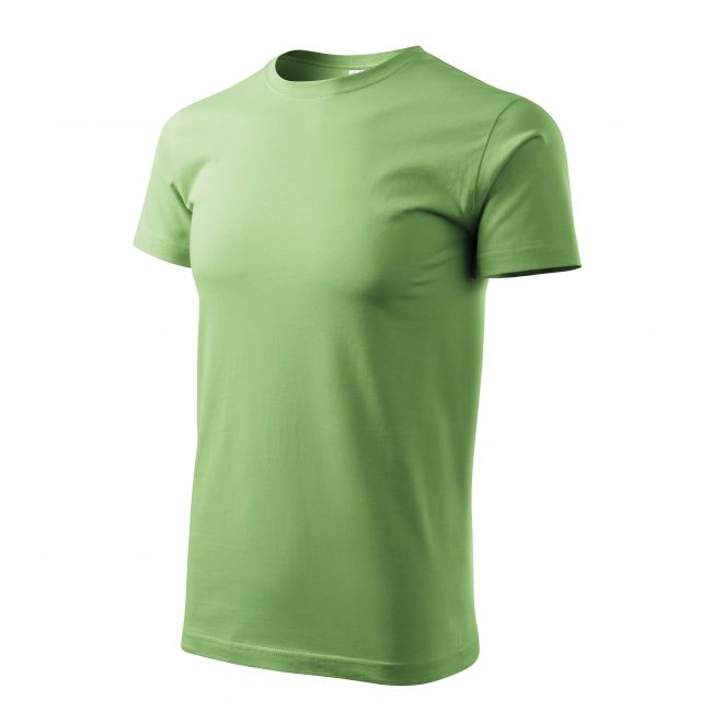 Basic tricou pentru bărbaţi verde iarbă