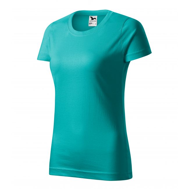Basic tricou pentru damă verde smarald