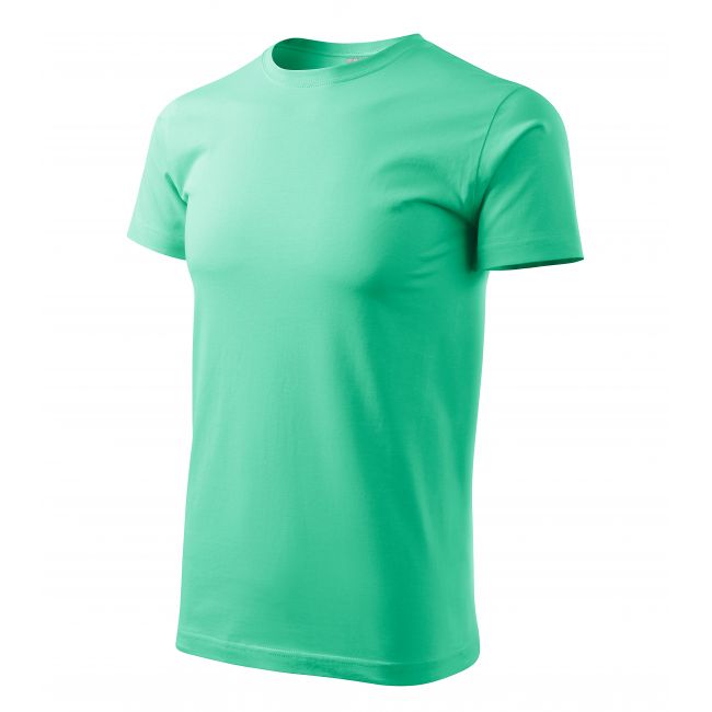 Basic tricou pentru bărbaţi verde mentă