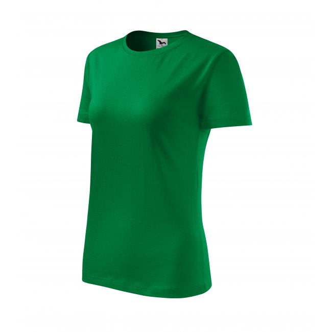 Classic New tricou pentru damă verde mediu
