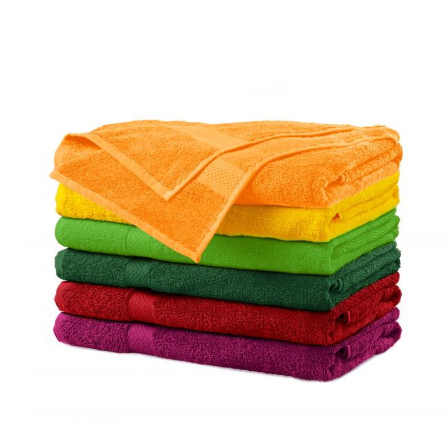 Terry Bath Towel prosop de baie unisex tangerine orange 70 x 140