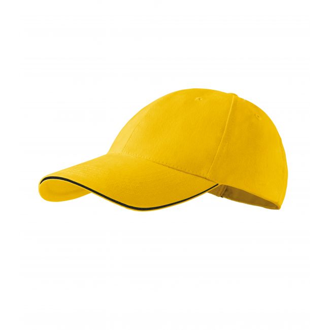 Sandwich 6P şapcă unisex galben